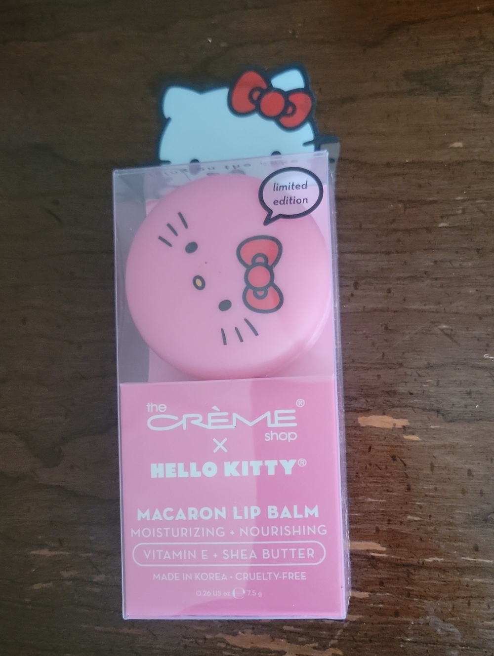 Creme shop macaron lip balm icing on the cake